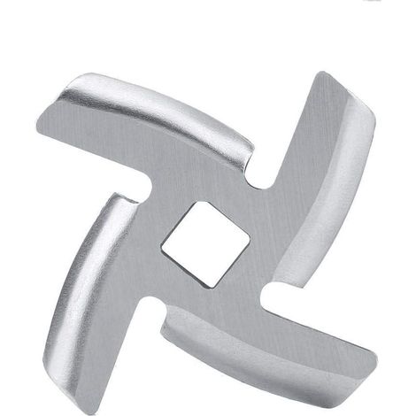 2 Lames de Rechange pour Hachoir Chef, Acier Inoxydable, Compatibles Mixeur et Hachoir à Viande Manuel ou Électrique, Accessoires de Cuisine (1/5)
