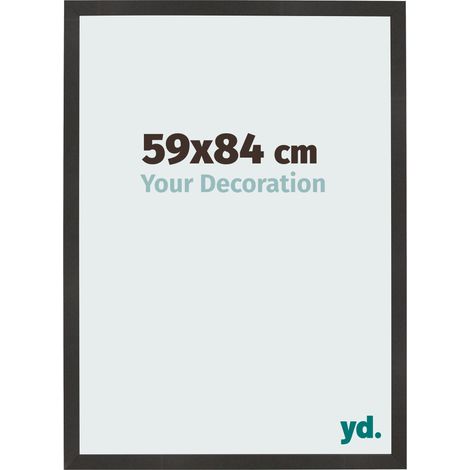 yd. - Cadre photo 59x84 - Noir Mat - MDF - Bologna