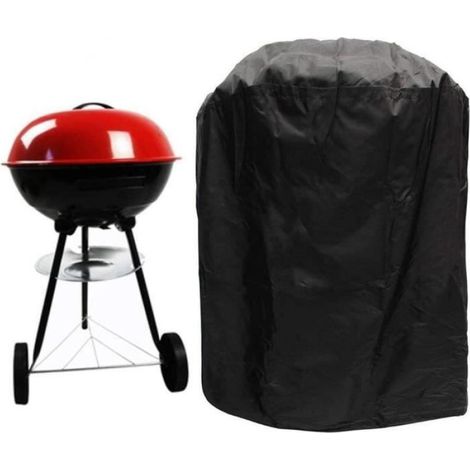 Housse Barbecue, Bâche de Protection BBQ Couverture poussière Protection Solaire Anti-pluie, pour Protéger Grill Sac de Rangement (1/4)