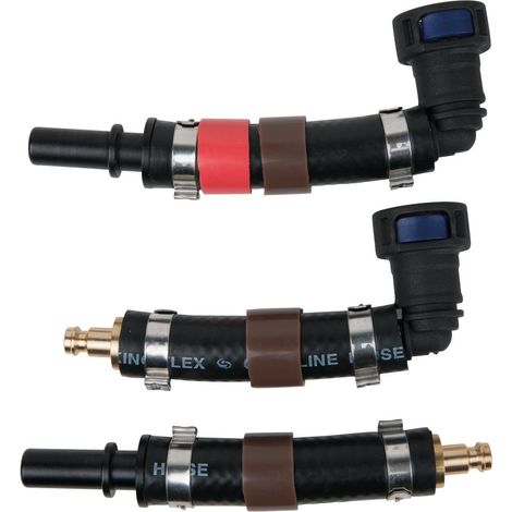 KS TOOLS Jeu d'adaptateurs, 3 pcs 11,8 x 25 mm (brun) ( 150.1873 )