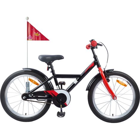 Teenpull – Kinderfahrrad 18 Zoll für 5-7 Jahre alt Schwarz (1/5)