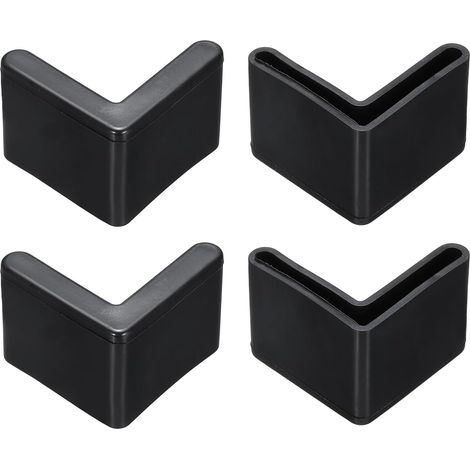 4Pcs 1-3/8" Coque D'Extrémité pour Cadre De Lit Coins Et Bords (1/5)