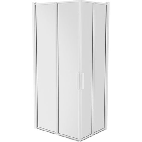 Box doccia 90X90X185H cm in polyglass (1/3)