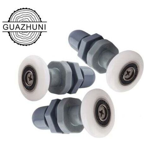 10single Porte de douche coureurs/roues/poulies/guides 23 mm Diamètre (1/5)