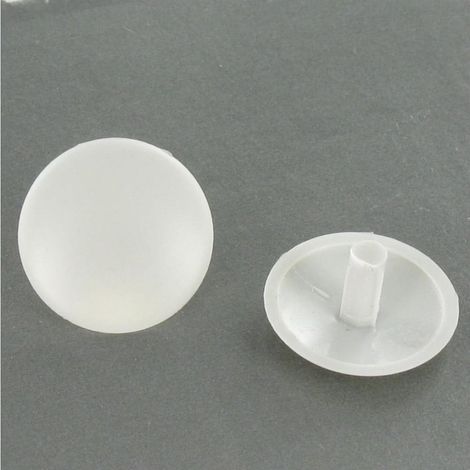 Cache tête de vis Polyéthylène Diamètre de tête: 12 DT 3 Longueur 6 RAL7035 gris clair