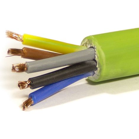 Mtr Manguera 5x6 mm. FLEXIBLE Libre de Halógeno RZ1-K (AS) 1KV