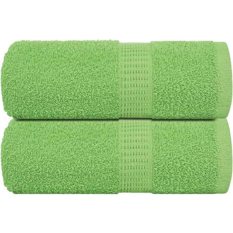 Lave-linge FROGN 2 pcs. Vert pomme 30x30 cm 360 g/m²