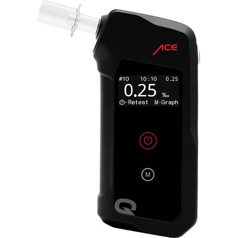 ACE Ethylomètre noir 0.00 à 5.00 ‰
