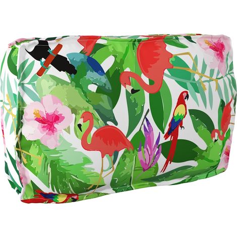 Kissen Floral Mehrfarbig 70 x 40 x 12 cm Oxford-Stoff