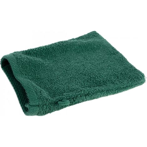Eurofirany SMOOTH 1 Baumwollhandtuch, Waschhandschuh, 16 x 21 cm, dunkelgrün (1/5)