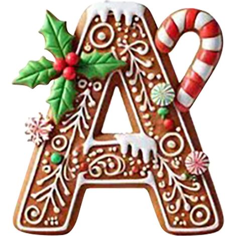 Pendentif Acrylique - Décoration Arbre De Noël Lettres - 26 Lettres Personnalisables - Ornements Suspendus Pour Arbre De Noël - Lot De 1 (1/5)