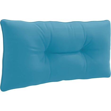 Coussin de dos PUTTEN 100 % polyester Bleu clair – canapé