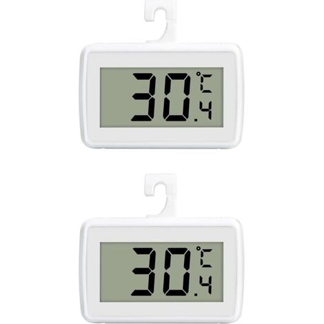 Thermomètre numérique SUTMSH LCD pour réfrigérateur et congélateur, mini modèle suspendu, affichage précis température froide (1/5)