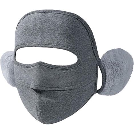 Cubrebocas térmico de invierno，cubrebocas para clima frío，gorro para motociclista，cubrebocas para esquí，calentador facial para clima frío (1/5)