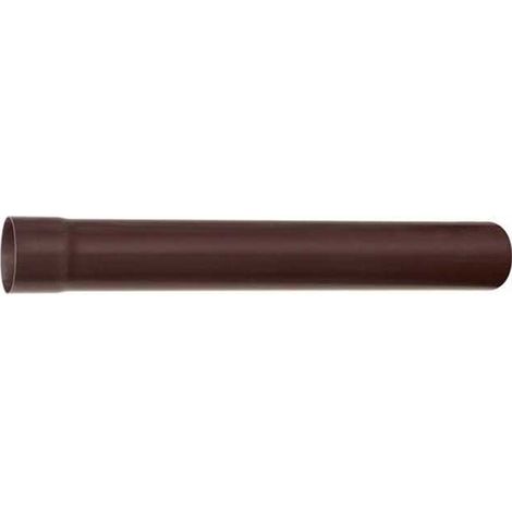 Tubo in pvc marrone/grigio tondo : Colore - Marrone, Diametro - 80 Tondo, Metri Lineari - 1 metro