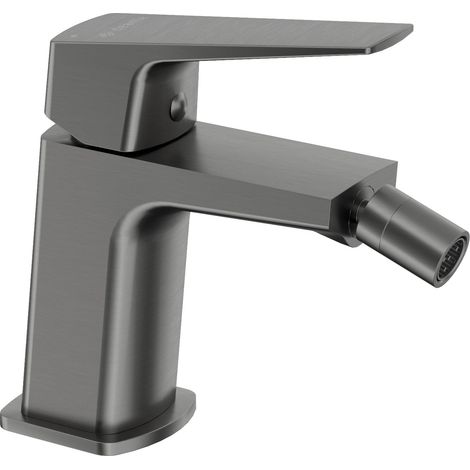 Miscelatore monoleva per bidet in colore PVD titanio Deante BLUR BQLD30M  Titanio