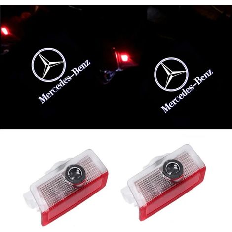 Lot de 2 projecteurs de porte, compatibles avec les modèles Mercedes-Benz E/C/B/A, GLE, GLC et GLB (1/5)