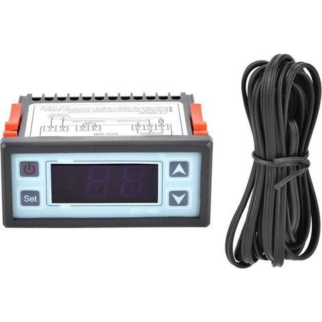 Temperaturregler STC-200, Digitalthermostat, Mikrocomputersteuerung, Heiz- und Kühlmodus, -40 °C bis 99 °C (1/5)