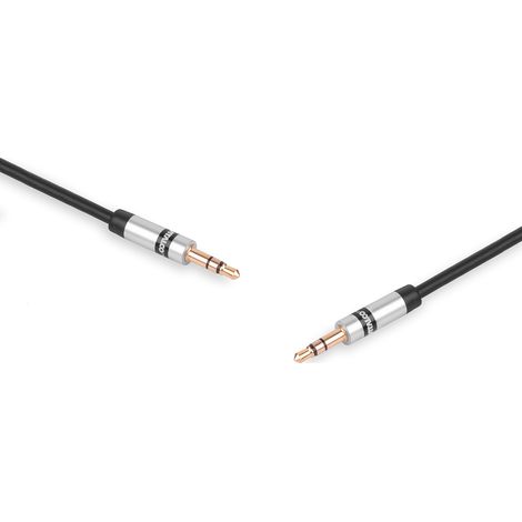 AUX-Kabelanschluss, 3,5-mm-Stereostecker – schlanker 3,5-mm-Stereostecker von Vitalco, 0,5 m (1/5)