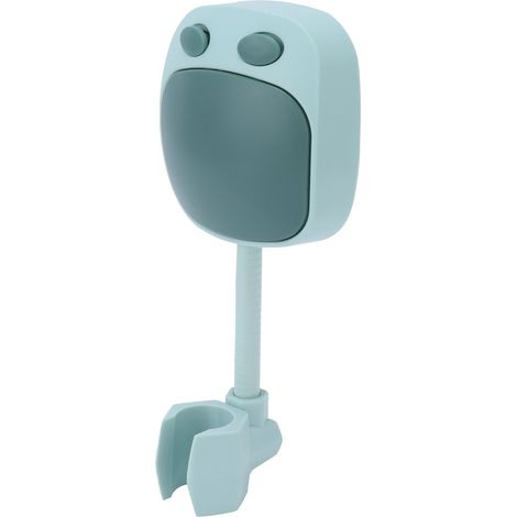 Support de pommeau de douche orientable 360°, fixation sans perçage, accessoire de salle de bain pour enfant, lot de 1, vert (1/5)