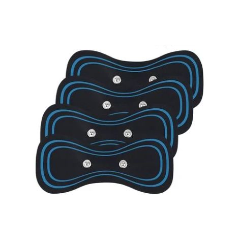 EMS-Nackenmassagegerät mit LCD-Bildschirm, elektrisches Nacken- und Halswirbelsäulenmassagepflaster, 8 Pulsmodi, tragbarer Muskelstimulator zur Schmerzlinderung02357-AquaForge
