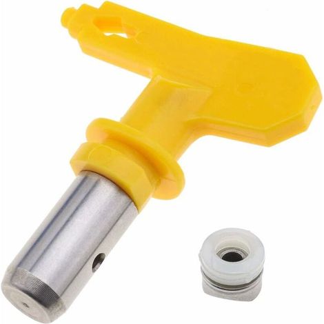 Buse de pulvérisation en acier tungstène 517 Angle 50° Ouverture 0,04 cm Largeur 250–300 mm Compatible pistolets Airless (1/4)