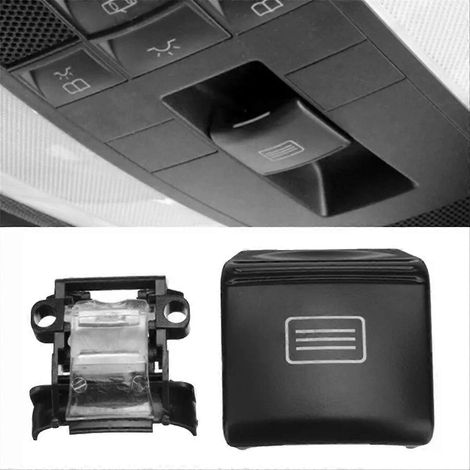 Botón de caché de comando de todo abierto para Mercedes CE LHD Noir (1/5)