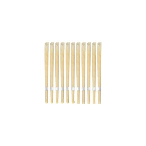 Bougies d'oreille en cire d'abeille 22cm – Durée de combustion 10-12 min – Coton biologique pour dissoudre le cérumen naturellement