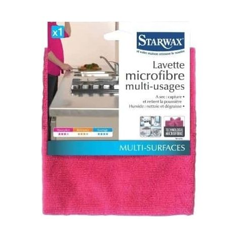 STARWAX - PANNO MICROFIBRA ALTA DENSITA' MULTIUSO- CM 32 X 36