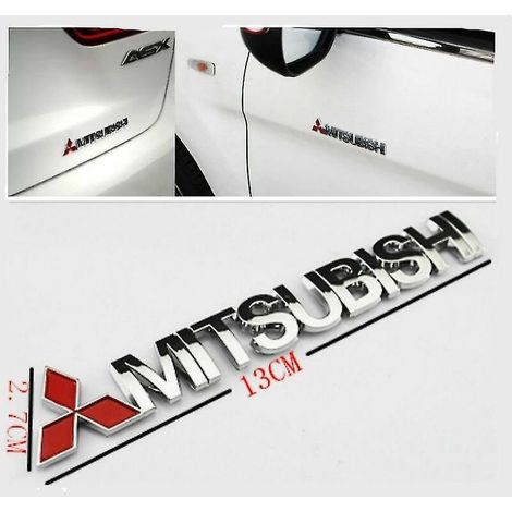 3d Car Emblem Badge Decal Sticker For Mitsubishi (1/4)