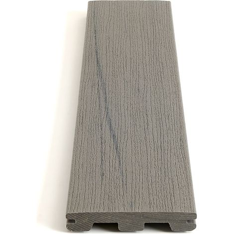 Lame de terrasse composite EDGE TimberTech 23×136 mm Couleur sea salt grey - Longueur lame 366cm (1/5)