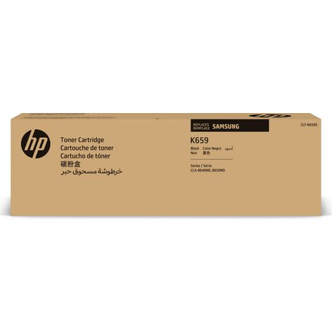 HP Inc. HP ersetzt Samsung CLT K659S Schwarz Tonerpatrone (SU227A) (1/2)