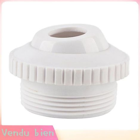 Garosa Buse SPA Buse de Piscine G1-1/2 DN40, Accessoire de Remplacement pour Sortie D'eau en Plastique PVC pour jeux securite (1/5)