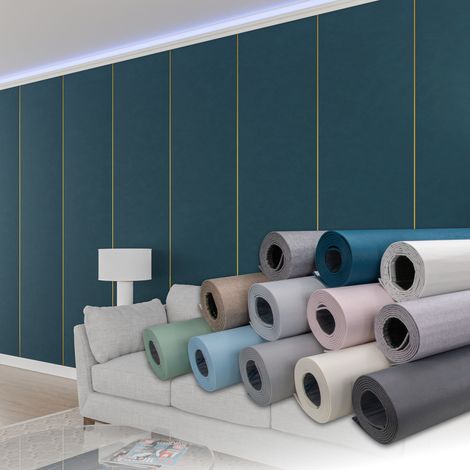 HEXIM selbstklebende Isoliertapete 1,82 m² Wandisolierung 280x65cm schalldämmend 4mm dekorativ 2in1 Tapete: 1 Rolle - 280 x 65 cm, WB-88301 (1/5)