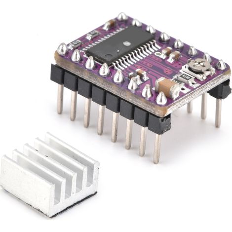 StepStick Schrittmotortreibermodul für 3D-Drucker mit Kühlkörper DRV8825 DC 8,2–45 V (1/5)