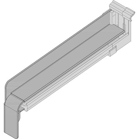 GUTMANN Gleitabschluss BF 4004, 165 mm, blank