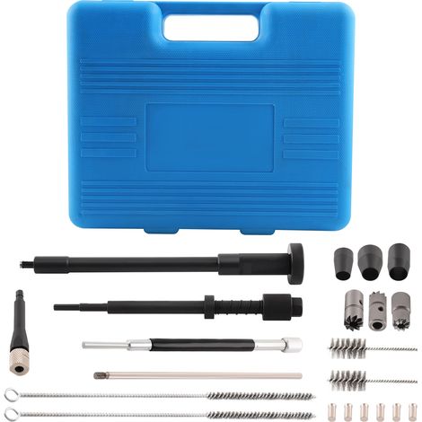 21pcs Injector Seats Diesel Cleaner Tool Kit Injectors Cutter Cleaning Puller (1/5)