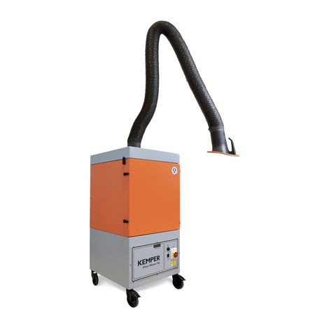 Aparato de aspiración para humos de soldadura modelo básico 62100100 | Brazo 2 m versión con manguera
