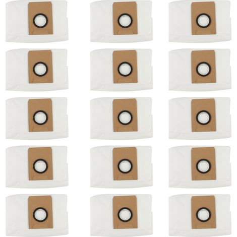 Packung mit 15 Ersatzbeuteln für den Deebot X1 Turbo/Omni Staubsauger (Zubehör inklusive). – AquaForge (1/5)
