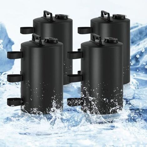 Poids pour Tonnelle 88 lbs (10L),Sac de Lestage Anti-Vent Portables,Poids pour Les Jambes,Réutilisable,pour Tentes Pop-Up,Tentes de Jardin,Auvents,Gazebos Extérieurs,Kit 4 Pièces (1/5)