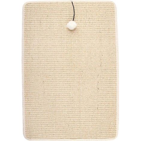 Griffoir pour chat avec balle extensible - Planche à griffer résistante à l'usure (1/4)