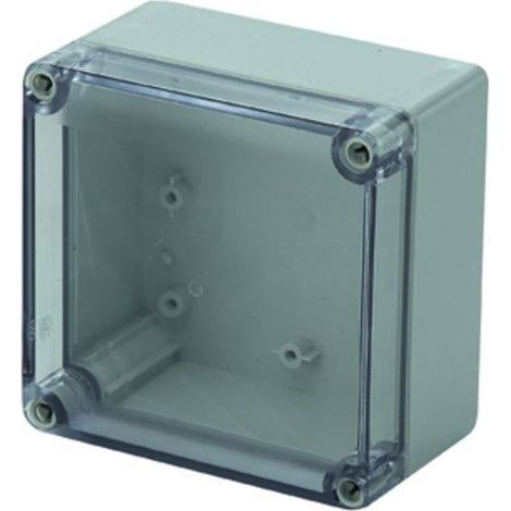Boîtier universel Weidmüller 9535240000 Polycarbonate gris clair, transparent 125 x 125 x 75 1 pc(s) (1/2)