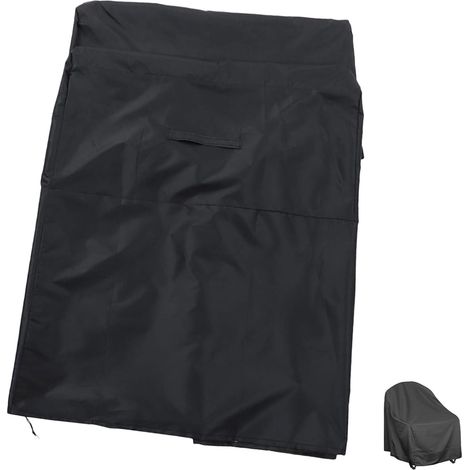 Housse de Protection Imperméable pour Chaise à Bascule Extérieure en Polyester, Design Respirant et Ajustement pour Jardin et Patio (1/5)