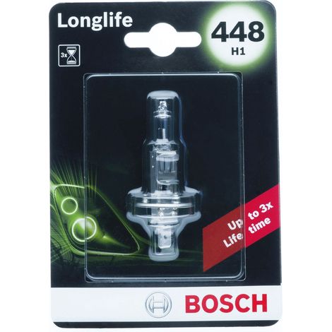 Lampadina alogena Bosch H1 12V 3200K gialla 55W P14.5s, 1 pz. (1/3)