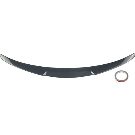 Spoiler, material plástico ABS, diseño aerodinámico, aspecto de fibra de carbono. (1/2)