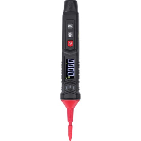 Stylo multimètre numérique avec écran LCD, testeur de tension CC CA, ohmmètre et voltmètre portable pour mesures électriques (1/5)