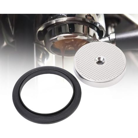 Präzisions-Ausgabesieb für ES601, 655 und 701 Kaffeemaschinen aus Edelstahl und Silikon – Ersatzteilset mit wasserdichter Dichtung (1/5)
