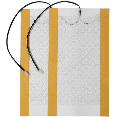 Lot de 2 coussins chauffants chauffants en fibre de carbone 12 V pour voiture, éléments chauffants pour l'hiver, coussin chauffant pour voiture.