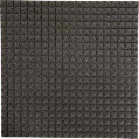 Pannelli Piramidali 5,5 Cm  100x100x5,5 Cm - Non ignifughi   fonoassorbenti insonorizzanti piramidale per correzione audio in poliuretano isolamento acustico dj (1/4)