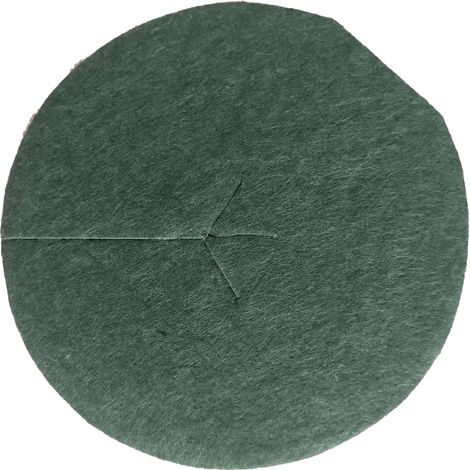 Tela para el control de malezas  Malla ecológica para el control de malezas  Diámetro 13,7 cm  5 g  Colores: Negro, Verde oscuro, Rojo, Verde, Naranja (1/5)